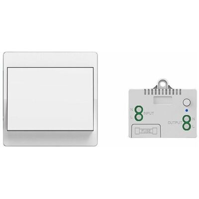 SANS MARQUE Interrupteur Sans Fil Autoalimenté, Sans Pile, Télécommande Sans Fil Pour Les Lumières Et Appareils Électriques, Étanche Et Sûr, Pouvant Être Installé Directement Dans Une Salle De Bain, Et - Publicité SANS MARQUE Interrupteur Sans Fil Autoalimenté, Sans Pile, Télécommande Sans Fil Pour Les Lumières Et Appareils Électriques, Étanche Et Sûr, Pouvant Être Installé Directement Dans Une Salle De Bain, Et - Publicité