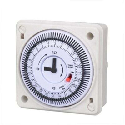 OEM Ulisem Horloge Encastrée Minuterie Mécanique Minuterie Intelligente Multifonctionnelle Contrôle De La Pompe À Eau Minuterie De Charge À Cycle Journalier - Publicité OEM Ulisem Horloge Encastrée Minuterie Mécanique Minuterie Intelligente Multifonctionnelle Contrôle De La Pompe À Eau Minuterie De Charge À Cycle Journalier - Publicité