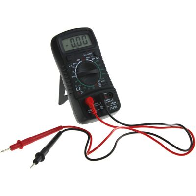MOXIE Multimètre Numérique Lcd Voltmètre Ac Dc Testeur De Tension Testeur De Circuit Vérificateur Sonore - Publicité MOXIE Multimètre Numérique Lcd Voltmètre Ac Dc Testeur De Tension Testeur De Circuit Vérificateur Sonore - Publicité