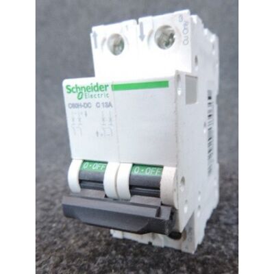 Schneider Electric - Acti9 C60H-DC - 2P - Publicité Schneider Electric - Acti9 C60H-DC - 2P - Publicité