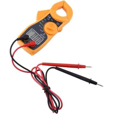 SCORPIO Pince Multimètre Numérique, Ac Dc Voltmètre Ampèremètre Ohmmètre Volt Testeur Avec Écran Lcd, Ohm Volt Amp Multi Testeur Pour Testeur De Résistance De Courant De Tension - Publicité SCORPIO Pince Multimètre Numérique, Ac Dc Voltmètre Ampèremètre Ohmmètre Volt Testeur Avec Écran Lcd, Ohm Volt Amp Multi Testeur Pour Testeur De Résistance De Courant De Tension - Publicité