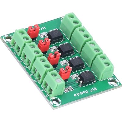 OEM Module Adaptateur De Contrôle De Tension 4 Voies 817 Optocoupleur Module D'Isolation Photoélectrique Anti-interférences - Publicité OEM Module Adaptateur De Contrôle De Tension 4 Voies 817 Optocoupleur Module D'Isolation Photoélectrique Anti-interférences - Publicité