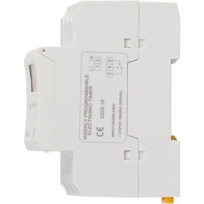 LBVIE Minuterie Numérique À Affichage Lcd, Type Rail, Ahc15a, Fournitures Industrielles Ac220v-240v - Publicité LBVIE Minuterie Numérique À Affichage Lcd, Type Rail, Ahc15a, Fournitures Industrielles Ac220v-240v - Publicité