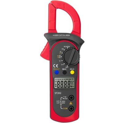 SCORPIO Pince Ampèremétrique Numérique, Multimètre De Mesure Automatique Et Voltmètre, Mesure Testeur De Tension, Courant Alternatif, Résistance, Continuité, Test De Diodes - Publicité SCORPIO Pince Ampèremétrique Numérique, Multimètre De Mesure Automatique Et Voltmètre, Mesure Testeur De Tension, Courant Alternatif, Résistance, Continuité, Test De Diodes - Publicité