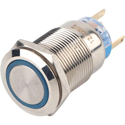 OEM Jeffergarden Interrupteur À Bouton-poussoir Autobloquant Étanche En Acier Inoxydable 19 Mm 12-24 V Avec Led Bleue-dou - Publicité OEM Jeffergarden Interrupteur À Bouton-poussoir Autobloquant Étanche En Acier Inoxydable 19 Mm 12-24 V Avec Led Bleue-dou - Publicité
