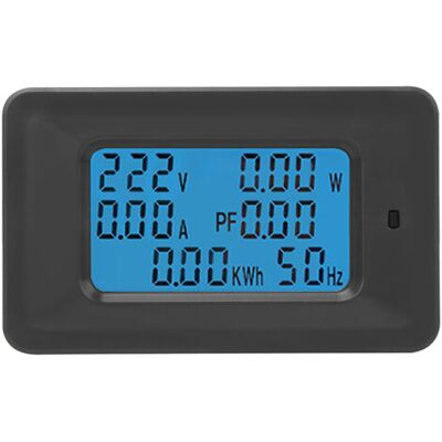 ABYSSE Compteur Ca 6 En 1 : Tension 110 V-250 V, Courant 20 A, Facteur De Puissance, Kwh, Fréquence - Publicité ABYSSE Compteur Ca 6 En 1 : Tension 110 V-250 V, Courant 20 A, Facteur De Puissance, Kwh, Fréquence - Publicité