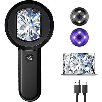 OEM Microscope Numérique, 2.0 » Écran Ips Rechargeable Avec 8 Leds Réglables, Mini Microscope De Poche Pour La Découverte, Vue Pc Compatible Avec Windows - Publicité OEM Microscope Numérique, 2.0 » Écran Ips Rechargeable Avec 8 Leds Réglables, Mini Microscope De Poche Pour La Découverte, Vue Pc Compatible Avec Windows - Publicité