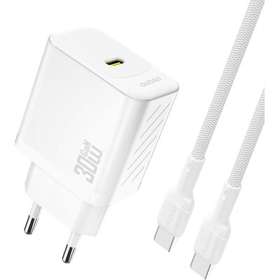 OEM Chargeur Mural Usb-c Avec Câble Usb-c Gan Pd 30 W - Blanc - Publicité OEM Chargeur Mural Usb-c Avec Câble Usb-c Gan Pd 30 W - Blanc - Publicité