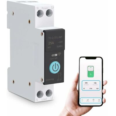 OEM Commutateur Wifi Intelligent Disjoncteurs Domestiques Téléphone Portable Télécommande 3 Modes De Synchronisation Pour Appareils Électroménagers, 25a - Publicité OEM Commutateur Wifi Intelligent Disjoncteurs Domestiques Téléphone Portable Télécommande 3 Modes De Synchronisation Pour Appareils Électroménagers, 25a - Publicité