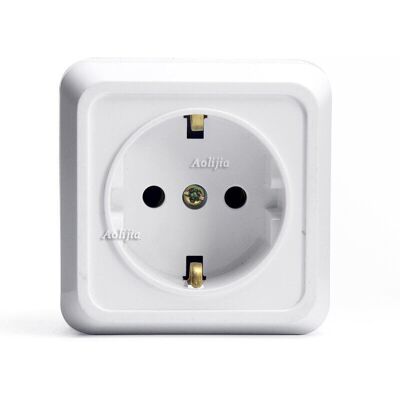 OEM Prise En Saillie Avec Terre - Prise Murale Avec Protection Enfants 250 Vac 16a Ip44 2 Pôles - Bloc Prise Saillie Intérieur - Prise De Courant Avec Terre - Prise Électrique-crezuo - Publicité OEM Prise En Saillie Avec Terre - Prise Murale Avec Protection Enfants 250 Vac 16a Ip44 2 Pôles - Bloc Prise Saillie Intérieur - Prise De Courant Avec Terre - Prise Électrique-crezuo - Publicité