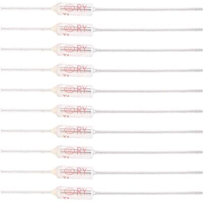 OEM 10 Pièces Fusible Thermique 250v 10a 115℃/239℉. Coupure De Fusible Thermique De Coque Métallique. Thermal Fuse Tf 72250℃ (115℃) - Publicité OEM 10 Pièces Fusible Thermique 250v 10a 115℃/239℉. Coupure De Fusible Thermique De Coque Métallique. Thermal Fuse Tf 72250℃ (115℃) - Publicité