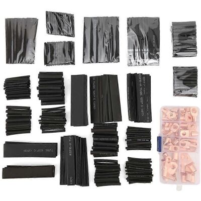 MIXHOME 60 Cosses À Sertir En Laiton Pour Câbles, 381 Raccords Pour Gaine Thermorétractable - Publicité MIXHOME 60 Cosses À Sertir En Laiton Pour Câbles, 381 Raccords Pour Gaine Thermorétractable - Publicité