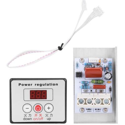 ABYSSE Régulateur De Tension Numérique Scr 10 000 W Avec Variateur De Vitesse Et Thermostat 220 V Ca - Publicité ABYSSE Régulateur De Tension Numérique Scr 10 000 W Avec Variateur De Vitesse Et Thermostat 220 V Ca - Publicité