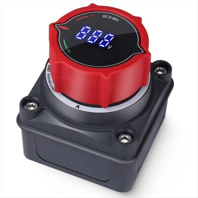 OEM Disjoncteur De Batterie Avec Voltmètre - Publicité OEM Disjoncteur De Batterie Avec Voltmètre - Publicité