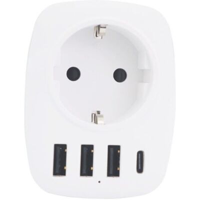 OEM Prise Usb Secteur Multiple, Chargeur Usb Multiprises Avec 1 Sortie Ac, Chargeur Typec, Prise De Conversion De Réglementation Allemande 3usb Convertisseur De Prise Français Allemand - - Publicité OEM Prise Usb Secteur Multiple, Chargeur Usb Multiprises Avec 1 Sortie Ac, Chargeur Typec, Prise De Conversion De Réglementation Allemande 3usb Convertisseur De Prise Français Allemand - - Publicité