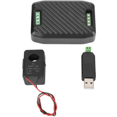 ABYSSE Voltmètre, Courant, Facteur De Puissance, Fréquencemètre, Compteur D'Énergie (1 Compteur, 1 Transformateur De Courant Ouvert, 1 Câble Usb Vers 485) - Publicité ABYSSE Voltmètre, Courant, Facteur De Puissance, Fréquencemètre, Compteur D'Énergie (1 Compteur, 1 Transformateur De Courant Ouvert, 1 Câble Usb Vers 485) - Publicité