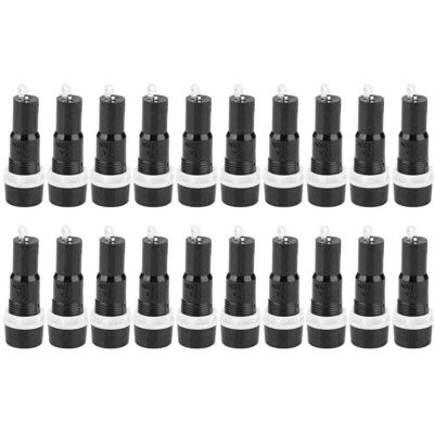 OEM Porte-fusibles 20 Pièces, Porte-fusibles À Montage Sur Panneau Avec Capuchon À Vis - Mf-527, Boîtier De Fusible 5 X 20 Mm, Boîtier De Protection De Fusible Noir - Publicité OEM Porte-fusibles 20 Pièces, Porte-fusibles À Montage Sur Panneau Avec Capuchon À Vis - Mf-527, Boîtier De Fusible 5 X 20 Mm, Boîtier De Protection De Fusible Noir - Publicité