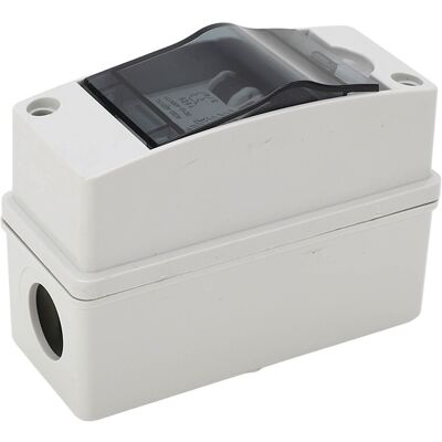 LBVIE Disjoncteur Miniature 2p Cc Étanche Ip65 Pour Installation Photovoltaïque Solaire, 90-400 V Ca / 12-400 V Cc, 6 A - Publicité LBVIE Disjoncteur Miniature 2p Cc Étanche Ip65 Pour Installation Photovoltaïque Solaire, 90-400 V Ca / 12-400 V Cc, 6 A - Publicité