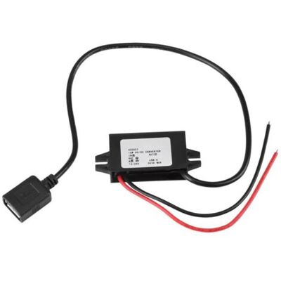 ABYSSE Dc-dc Adaptateur Abaisseur 12v À Usb 5v 3a Convertisseur Convertisseur Étanche Convertisseurs De Câble - Publicité ABYSSE Dc-dc Adaptateur Abaisseur 12v À Usb 5v 3a Convertisseur Convertisseur Étanche Convertisseurs De Câble - Publicité