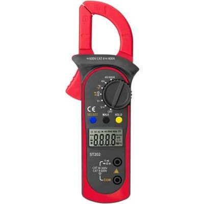 ABYSSE Pince Ampèremétrique Numérique, Multimètre De Mesure Automatique Et Voltmètre, Mesure Testeur De Tension, Courant Alternatif, Résistance, Continuité, Test De Diodes - Publicité ABYSSE Pince Ampèremétrique Numérique, Multimètre De Mesure Automatique Et Voltmètre, Mesure Testeur De Tension, Courant Alternatif, Résistance, Continuité, Test De Diodes - Publicité