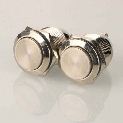 Scotch 2 Pièces Interrupteur À Bouton Poussoir Verrouillable 19mm 5a 12v 24v 125v 250v Étanche Acier Inoxydable Tête Haute - Publicité Scotch 2 Pièces Interrupteur À Bouton Poussoir Verrouillable 19mm 5a 12v 24v 125v 250v Étanche Acier Inoxydable Tête Haute - Publicité