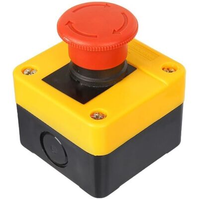 OEM Bouton D’arrêt D’urgence 110–400 V, Étanche Ip65, Avec Contacteur Intégré, Construction Robuste Et Compacte, Facile À Installer - Publicité OEM Bouton D’arrêt D’urgence 110–400 V, Étanche Ip65, Avec Contacteur Intégré, Construction Robuste Et Compacte, Facile À Installer - Publicité