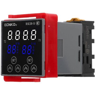 MIXHOME Relais Temporisé Multifonctionnel Avec Écran Lcd Sur La Base, 1 Cycle Marche/1 Cycle Arrêt, Temporisation De 0,1 S À 99 H, 110 V Ca - Publicité MIXHOME Relais Temporisé Multifonctionnel Avec Écran Lcd Sur La Base, 1 Cycle Marche/1 Cycle Arrêt, Temporisation De 0,1 S À 99 H, 110 V Ca - Publicité
