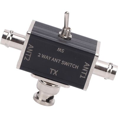 WEYTOLL Commutateur D'Antenne 2 Voies 100w 0-50mhz, Connecteur Bnc, Conversion Manuelle Avec Coupure Et Protection De Terre - Publicité WEYTOLL Commutateur D'Antenne 2 Voies 100w 0-50mhz, Connecteur Bnc, Conversion Manuelle Avec Coupure Et Protection De Terre - Publicité
