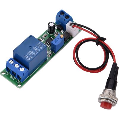 OEM Module De Temporisation À Coupure Différée, Avec Module De Relais Temporisé À Bouton De Déclenchement Pour Équipements D'Automatisation-crezuo - Publicité OEM Module De Temporisation À Coupure Différée, Avec Module De Relais Temporisé À Bouton De Déclenchement Pour Équipements D'Automatisation-crezuo - Publicité