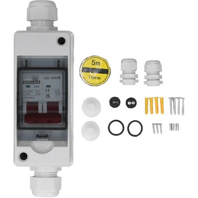 OEM Disjoncteur Dc 2p 40a Ip65 Étanche 6ka, Capacité De Rupture, Interrupteur D'Isolateur Pour Système Solaire Photovoltaïque 1000v-crezuo - Publicité OEM Disjoncteur Dc 2p 40a Ip65 Étanche 6ka, Capacité De Rupture, Interrupteur D'Isolateur Pour Système Solaire Photovoltaïque 1000v-crezuo - Publicité