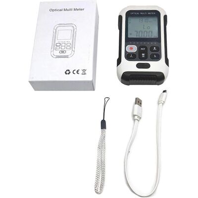 MIXHOME Wattmètre Numérique Portable 4 En 1 Pour Fibres Optiques, Rechargeable, Avec Une Plage De Mesure De -70 À +10 Dbm Pour Les Applications De Communication. Publicité MIXHOME Wattmètre Numérique Portable 4 En 1 Pour Fibres Optiques, Rechargeable, Avec Une Plage De Mesure De -70 À +10 Dbm Pour Les Applications De Communication. Publicité