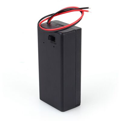 LBVIE Boîtier Porte-pile Pp3 9v Avec Câble Et Interrupteur Marche/arrêt, Couvercle Résistant - Publicité LBVIE Boîtier Porte-pile Pp3 9v Avec Câble Et Interrupteur Marche/arrêt, Couvercle Résistant - Publicité