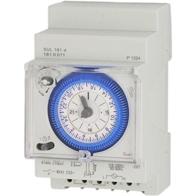 FOGSHIELD 16a, Minuterie Mécanique, Interrupteur De Commande De Temps, 1 Pièces, Sul181d Syn161d Tm181d Sul181h Sul180a (size : 48vac/dc) - Publicité FOGSHIELD 16a, Minuterie Mécanique, Interrupteur De Commande De Temps, 1 Pièces, Sul181d Syn161d Tm181d Sul181h Sul180a (size : 48vac/dc) - Publicité