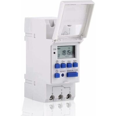 OEM Minuteur Numérique Lcd Programmable Hebdomadaire Avec 16 Programmes On/off, Interrupteur Horaire 220v-crezuo - Publicité OEM Minuteur Numérique Lcd Programmable Hebdomadaire Avec 16 Programmes On/off, Interrupteur Horaire 220v-crezuo - Publicité