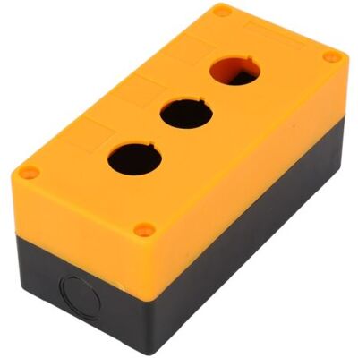 ABYSSE Boîtier De Protection Étanche Pour Interrupteur À Bouton-poussoir À Trois Trous Bx3 22 Mm (jaune) - Publicité ABYSSE Boîtier De Protection Étanche Pour Interrupteur À Bouton-poussoir À Trois Trous Bx3 22 Mm (jaune) - Publicité