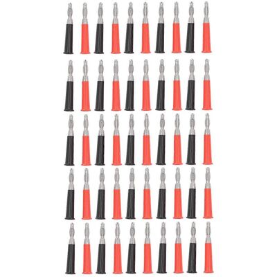 MIXHOME Lot De 25 Fiches Bananes Pour Haut-parleurs En Alliage De Zinc Abs, Fiches Lanternes Soudées Pour Prises Jack Bananes De 4 Mm - Publicité MIXHOME Lot De 25 Fiches Bananes Pour Haut-parleurs En Alliage De Zinc Abs, Fiches Lanternes Soudées Pour Prises Jack Bananes De 4 Mm - Publicité