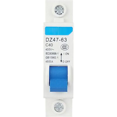 OEM Dz47-63, 40a - 40a, Miniature 3 Pôles 1 Pôle 400v Disjoncteur Différentiel Monté Sur Rail Din-crezuo - Publicité OEM Dz47-63, 40a - 40a, Miniature 3 Pôles 1 Pôle 400v Disjoncteur Différentiel Monté Sur Rail Din-crezuo - Publicité