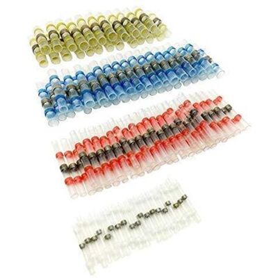 OEM 50pcs Joint De Soudure Connecteur De Fil, Sopoby Thermorétractables Souder Bout À Bout Seal Connecteurs Electriques Isolés Etanche Marine Marine Automobile Cuivre (23red 12bleu 10blanc 5jaunes) - Publicité OEM 50pcs Joint De Soudure Connecteur De Fil, Sopoby Thermorétractables Souder Bout À Bout Seal Connecteurs Electriques Isolés Etanche Marine Marine Automobile Cuivre (23red 12bleu 10blanc 5jaunes) - Publicité