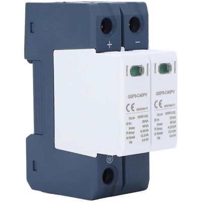 MIXHOME Dispositif De Protection Contre Les Surtensions Cc À Capacité De Décharge Élevée Et Temps De Réponse Rapide, Bipolaire, 1000 V Cc - Publicité MIXHOME Dispositif De Protection Contre Les Surtensions Cc À Capacité De Décharge Élevée Et Temps De Réponse Rapide, Bipolaire, 1000 V Cc - Publicité