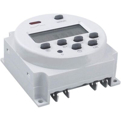 OEM Minuterie Numérique 12 V Cc/ca Avec Écran Lcd, Interrupteur Programmable Pour Prise Électrique – Modèle Cn101, Blanc - Publicité OEM Minuterie Numérique 12 V Cc/ca Avec Écran Lcd, Interrupteur Programmable Pour Prise Électrique – Modèle Cn101, Blanc - Publicité