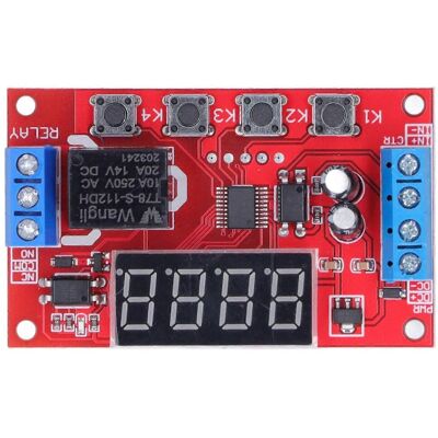 MIXHOME Module Relais 12 V, Numérique, Interrupteur À Temporisation Programmable Avec Isolation Par Optocoupleur - Publicité MIXHOME Module Relais 12 V, Numérique, Interrupteur À Temporisation Programmable Avec Isolation Par Optocoupleur - Publicité