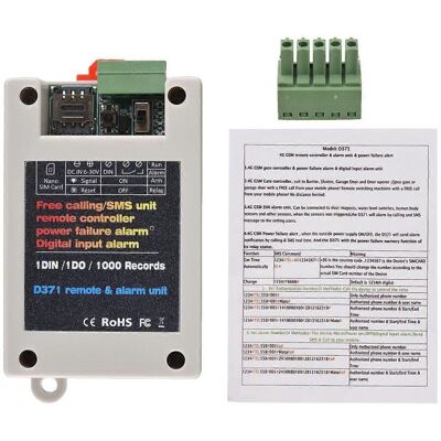 FLAMMKRAFT Interrupteur Relais D'Ouverture De Portail Gsm, Télécommande 2g, Appel Téléphonique, Sms, Alarme De Coupure De Courant, Entrée D'Alarme - Publicité FLAMMKRAFT Interrupteur Relais D'Ouverture De Portail Gsm, Télécommande 2g, Appel Téléphonique, Sms, Alarme De Coupure De Courant, Entrée D'Alarme - Publicité