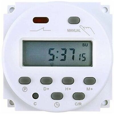 OEM Minuterie Électronique 12v Affichage Lcd Programmable - Publicité OEM Minuterie Électronique 12v Affichage Lcd Programmable - Publicité