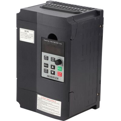 OEM Contrleur De Vitesse Vfd À Entranement À Fréquence Variable Monophasé 220v Pour Moteur À Courant Alternatif Triphasé 1.5kw-crezuo - Publicité OEM Contrleur De Vitesse Vfd À Entranement À Fréquence Variable Monophasé 220v Pour Moteur À Courant Alternatif Triphasé 1.5kw-crezuo - Publicité
