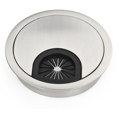 OEM Passe-câble De Bureau 60 Mm En Alliage De Zinc, Pour Organiseur De Câbles. Publicité OEM Passe-câble De Bureau 60 Mm En Alliage De Zinc, Pour Organiseur De Câbles. Publicité