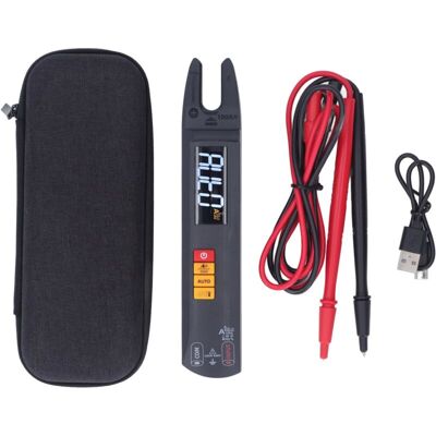 MOXIE Sjlerst Multimètre Numérique Haute Précision, Mesure Automatique De La Tension Et Du Courant Avec Lampe De Poche 100a - Publicité MOXIE Sjlerst Multimètre Numérique Haute Précision, Mesure Automatique De La Tension Et Du Courant Avec Lampe De Poche 100a - Publicité