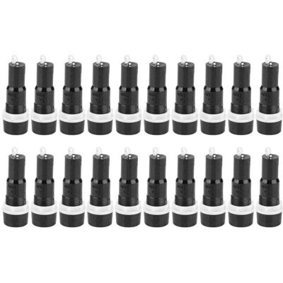 OEM Porte-fusibles 20 Pièces, Porte-fusibles À Montage Sur Panneau Avec Capuchon À Vis - Mf-527, Boîtier De Fusible 5 X 20 Mm, Boîtier De Protection De Fusible Noir - Publicité OEM Porte-fusibles 20 Pièces, Porte-fusibles À Montage Sur Panneau Avec Capuchon À Vis - Mf-527, Boîtier De Fusible 5 X 20 Mm, Boîtier De Protection De Fusible Noir - Publicité