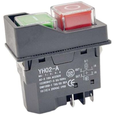 OEM Interrupteur Magnétique Etanche. 4 Broches Bouton Poussoir Marche/arrêt Commutateur Arrêt De Démarrage Accessoires Pour Machines-outils 250v 16a. Accessoires Pour Dyson Filtre Remplacement - Publicité OEM Interrupteur Magnétique Etanche. 4 Broches Bouton Poussoir Marche/arrêt Commutateur Arrêt De Démarrage Accessoires Pour Machines-outils 250v 16a. Accessoires Pour Dyson Filtre Remplacement - Publicité