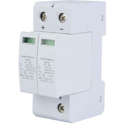 OEM Parafoudre Dc, 1000v Surge Protector Ménage Parafoudre Photovoltaïque Dispositif De Protection Contre Les Surtensions (2p 40ka) - Publicité OEM Parafoudre Dc, 1000v Surge Protector Ménage Parafoudre Photovoltaïque Dispositif De Protection Contre Les Surtensions (2p 40ka) - Publicité