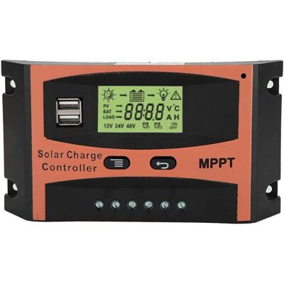 Vision Tigrezy Contrôleur De Charge Solaire Régulateur De Batterie De Panneau Solaire 12v/24v Avec Écran Lcd, Protection Contre Les Surcharges Pour La Maison, L'Industrie, Le Commercial, 60a(60a) - Publicité Vision Tigrezy Contrôleur De Charge Solaire Régulateur De Batterie De Panneau Solaire 12v/24v Avec Écran Lcd, Protection Contre Les Surcharges Pour La Maison, L'Industrie, Le Commercial, 60a(60a) - Publicité